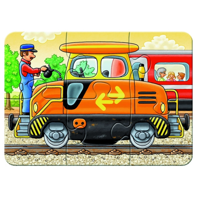 My first Puzzle 2/4/6/8 Teile Bei der Arbeit 06.954 - Bild 4