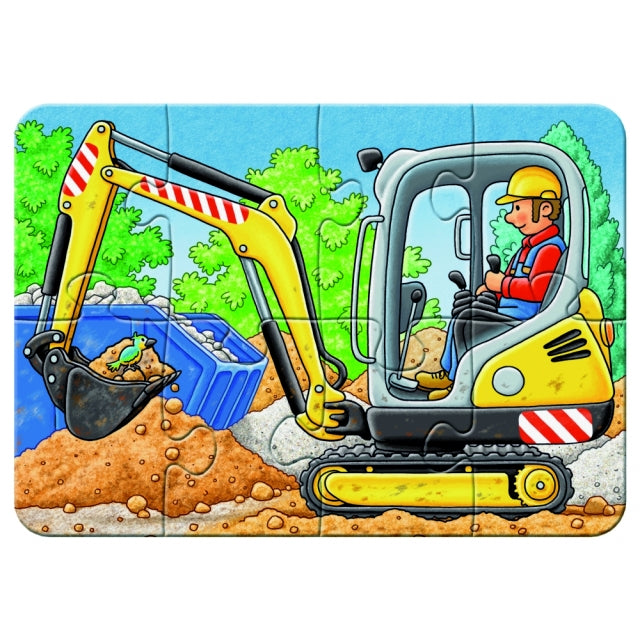 My first Puzzle 2/4/6/8 Teile Bei der Arbeit 06.954 - Bild 5