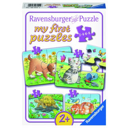 My first Puzzle 2/4/6/8 Teile Niedliche Haustiere 06.951