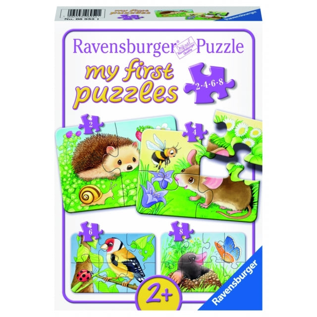 My first Puzzle 2/4/6/8 Teile Süsse Gartenbewohner 06.952 - Bild 1