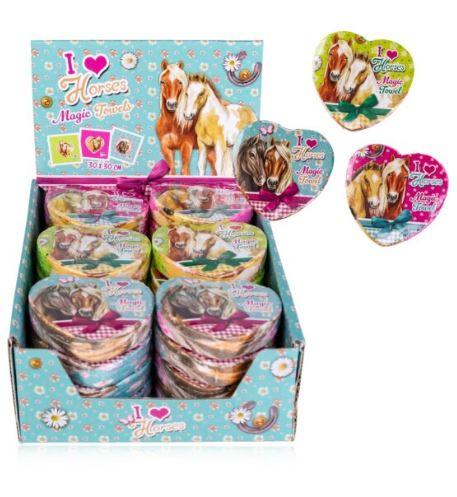 Magisches Handtuch I LOVE HORSES - Bild 1