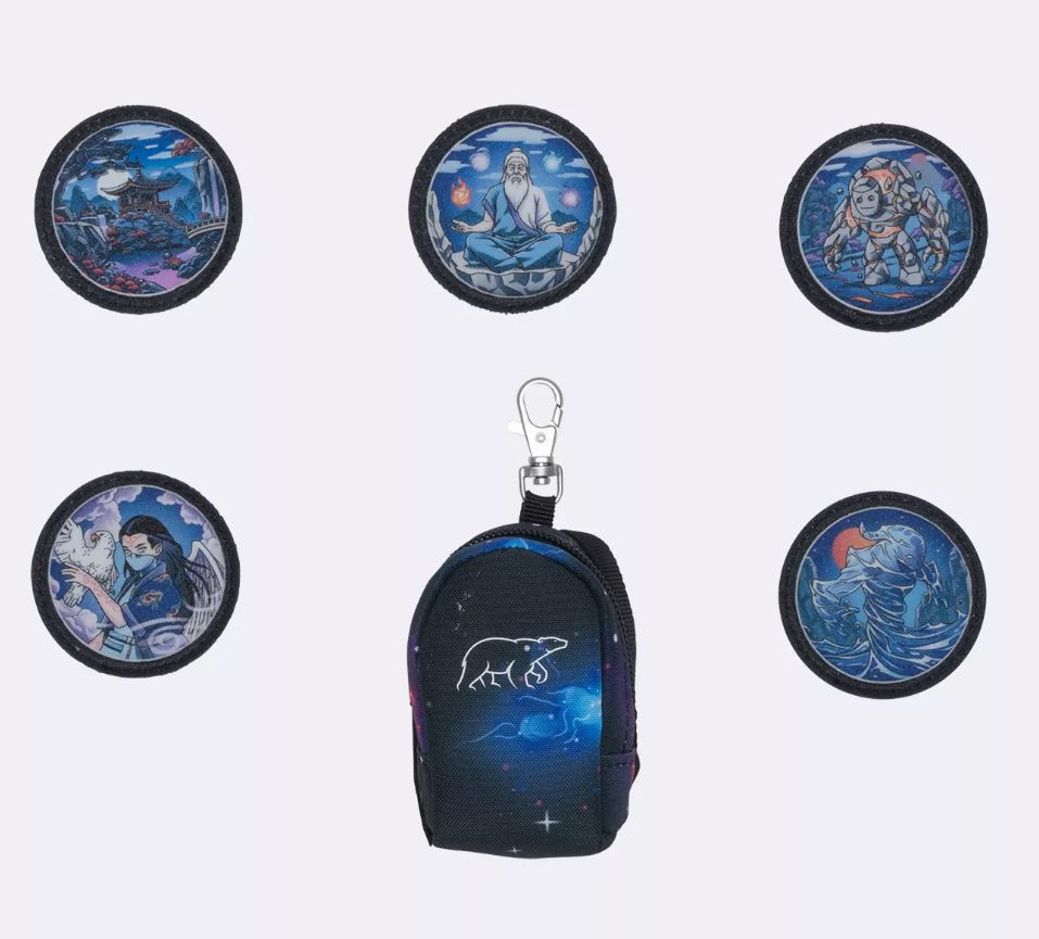 Beckmann Mini Rucksack mit Buttons, Ninja Elements - Bild 2