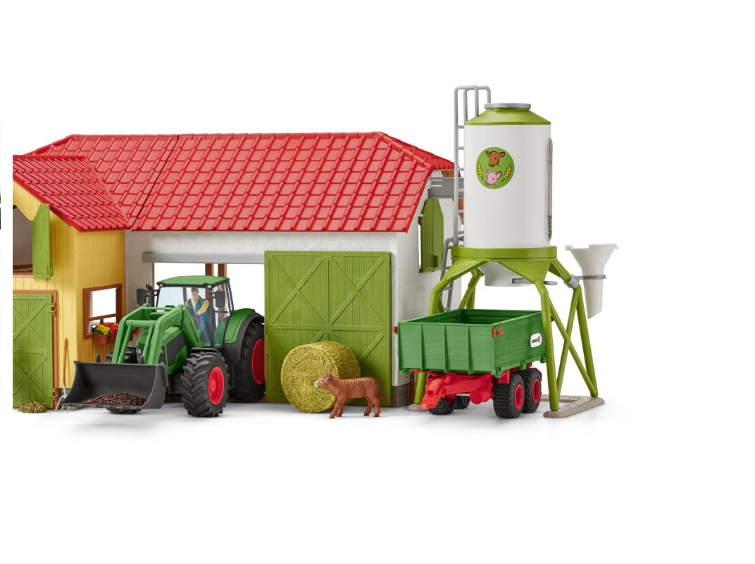 Schleich Farm World Traktor mit Anhänger 42379 - Bild 2