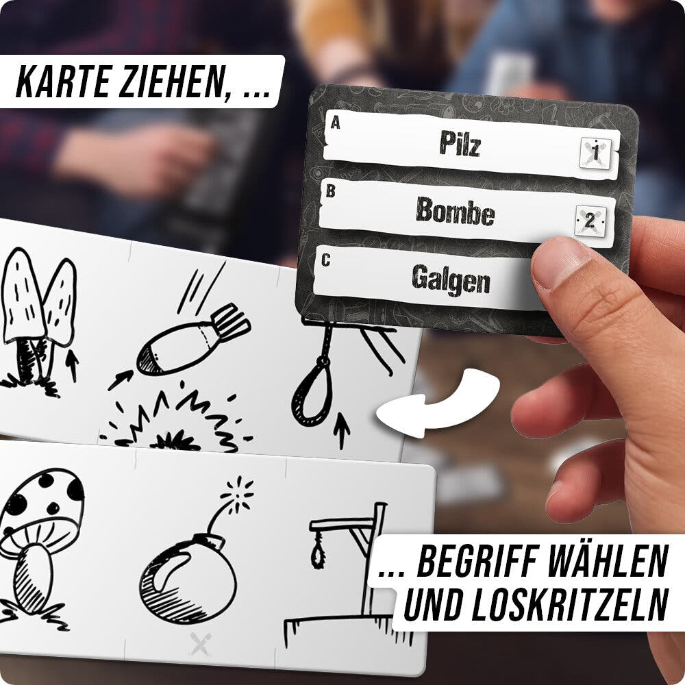 Denkriesen-Kritzelschlacht-Das gnadenlose Partyspiel - Bild 3