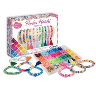 Art Creation Perlen Heishi Pompons