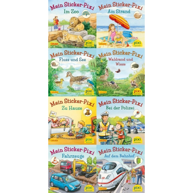 Pixi Büchlein Serie 234 Sticker-Bücher - Bild 1