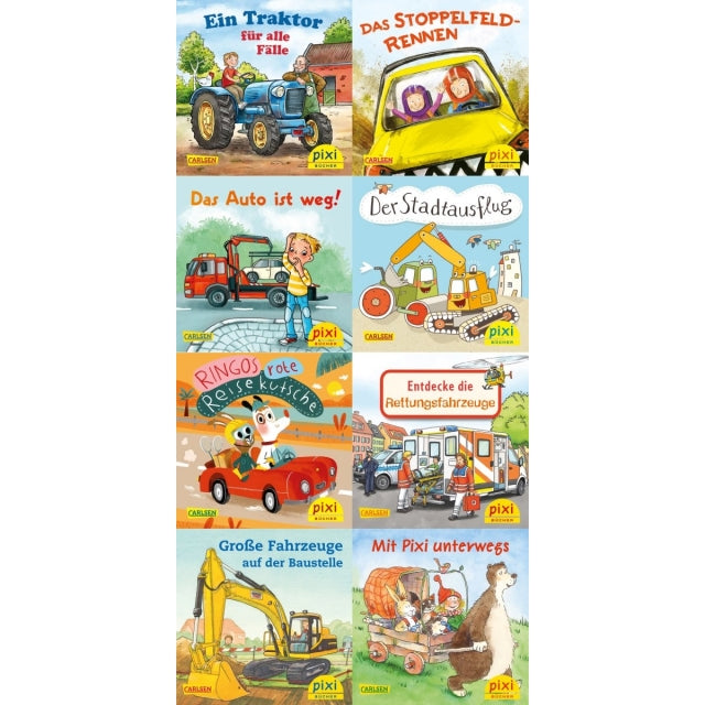 Pixi Büchlein Serie 247 Pixis bunte Fahrzeuge - Bild 1