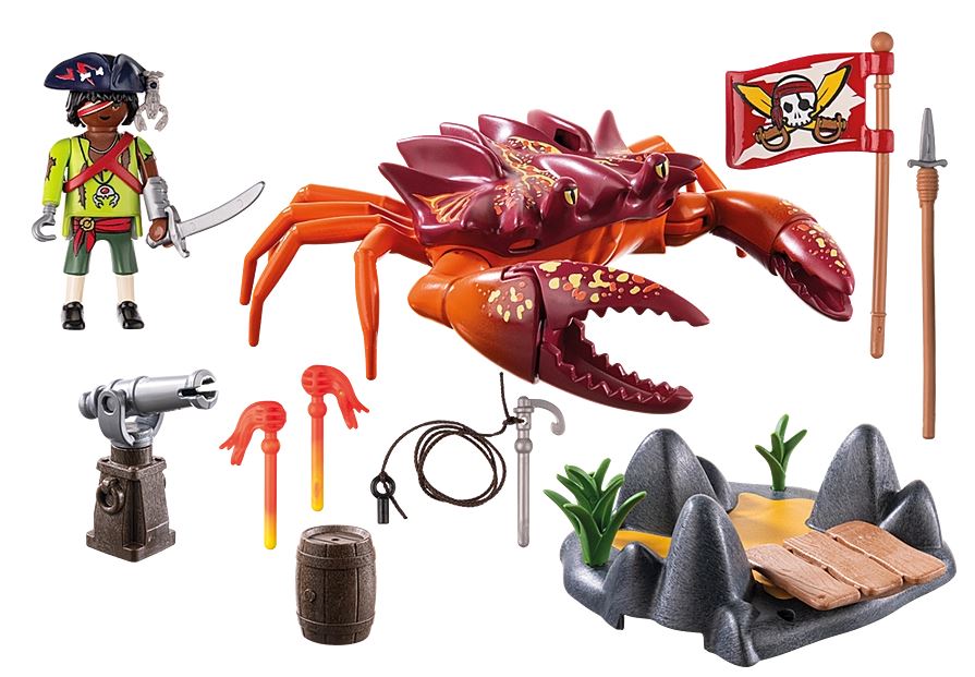 PLAYMOBIL Kampf gegen die Riesenkrabbe 71532 - Bild 3