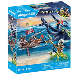 PLAYMOBIL Kampf gegen den Riesenoktopus 71419