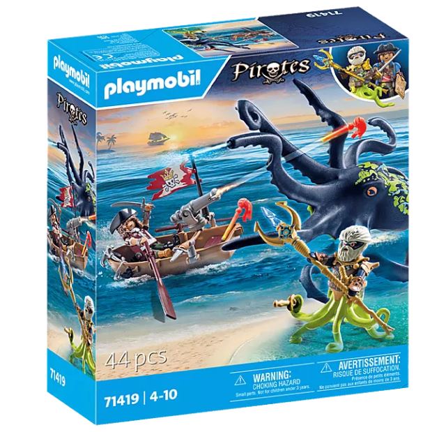 PLAYMOBIL Kampf gegen den Riesenoktopus 71419 - Bild 1