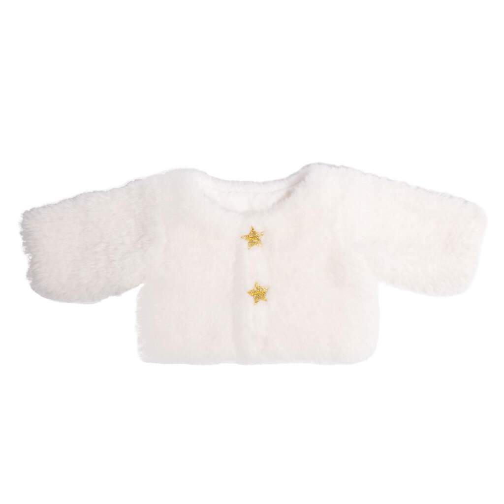 Puppen-Plüschjacke Yuki mit Tüllrock Gr. 35 - 45 cm - Bild 2