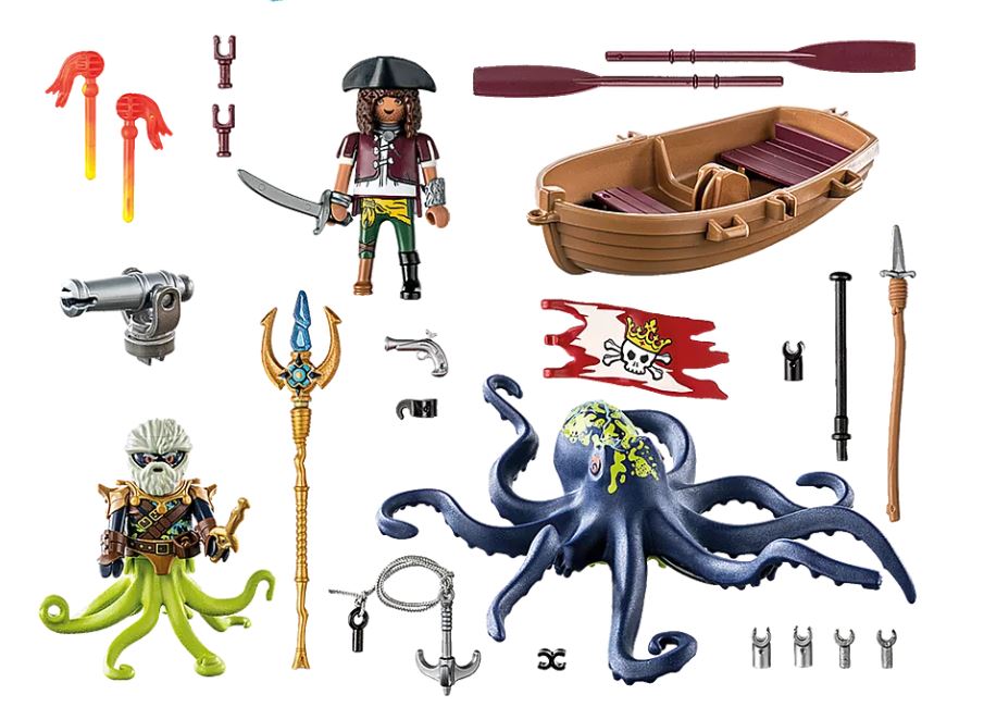 PLAYMOBIL Kampf gegen den Riesenoktopus 71419 - Bild 3