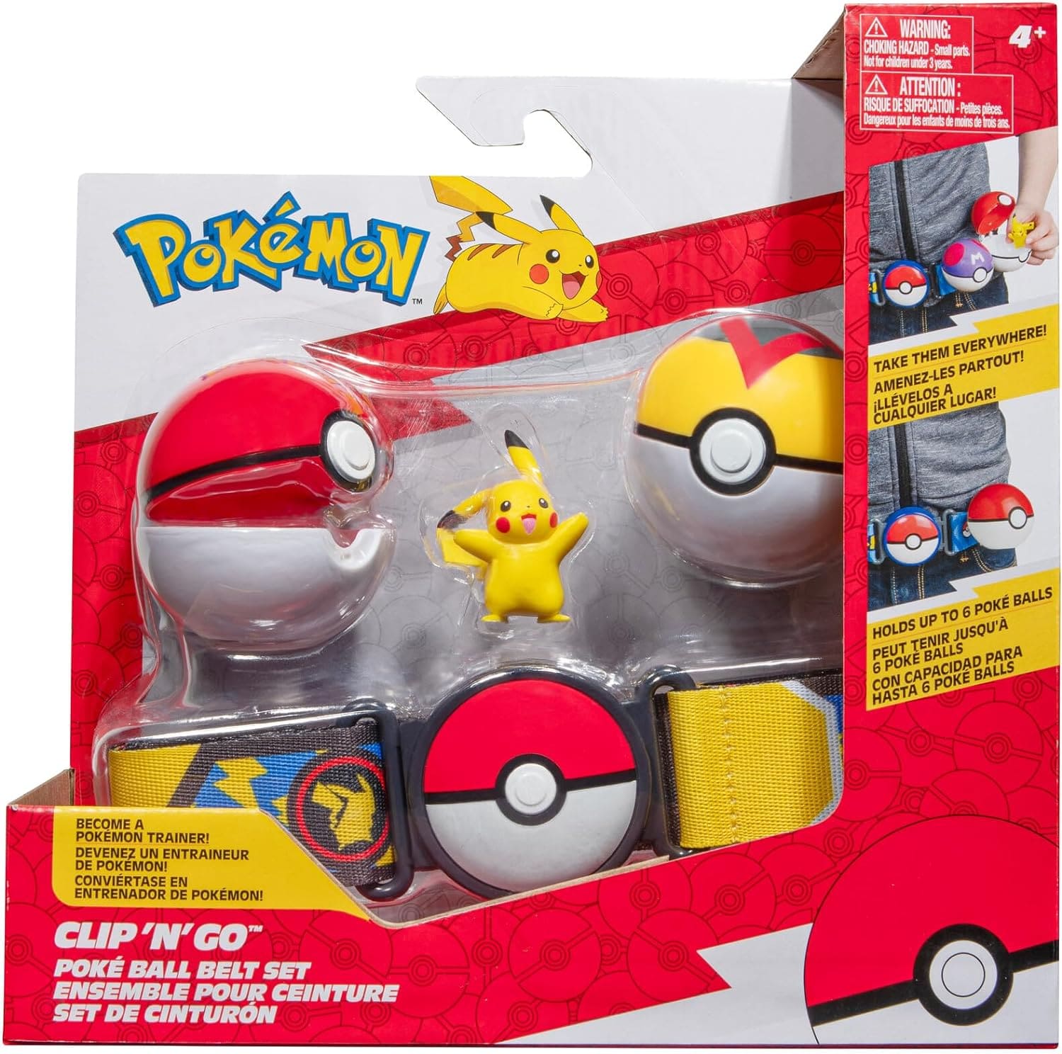 Pokémon ClipNGo Poké Ball Gürtel Set - Bild 4