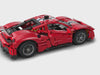 360-Grad-Ansicht des Ferrari 488 Pista aus LEGO Technic 42235