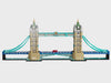360-Grad-Ansicht der Tower Bridge aus LEGO Architecture 21067