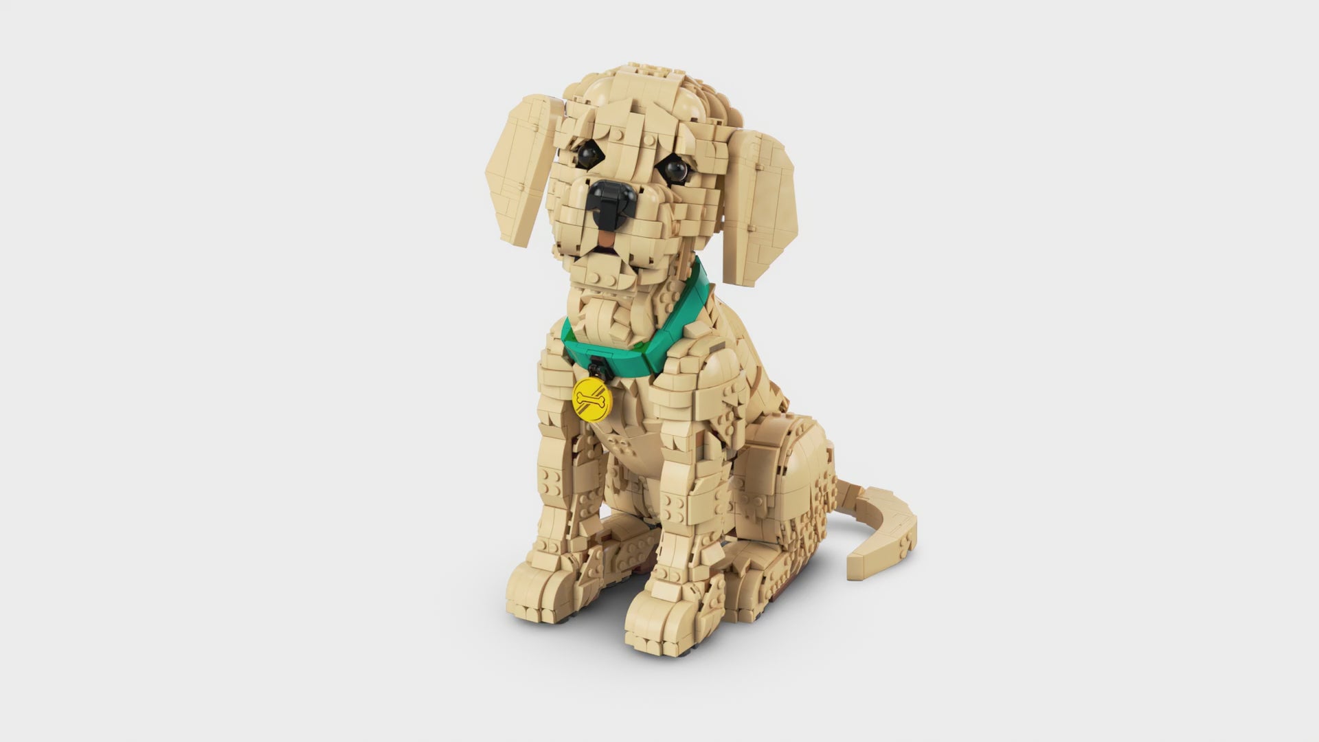 LEGO Icons Golden Retriever Welpe 11384 - Vorschaubild 8