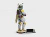 360-Grad-Ansicht der fertig gebauten Boba-Fett-Figur
