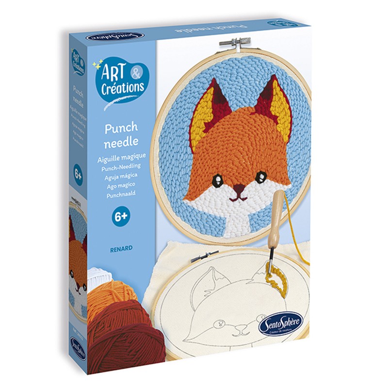 Art Creation Punch Needle Fuchs - Bild 2