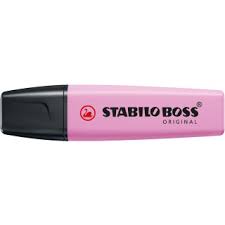Stabilo Boss pastell purpurrot - Bild 1