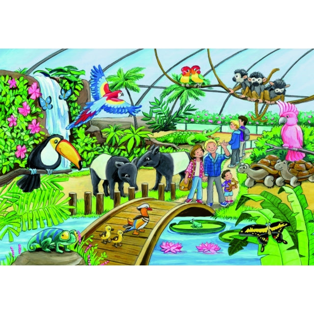 Puzzle Willkommen im Zoo 07.806 2x24 Teile - Bild 3