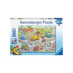 Puzzle Fahrzeuge in der Stadt