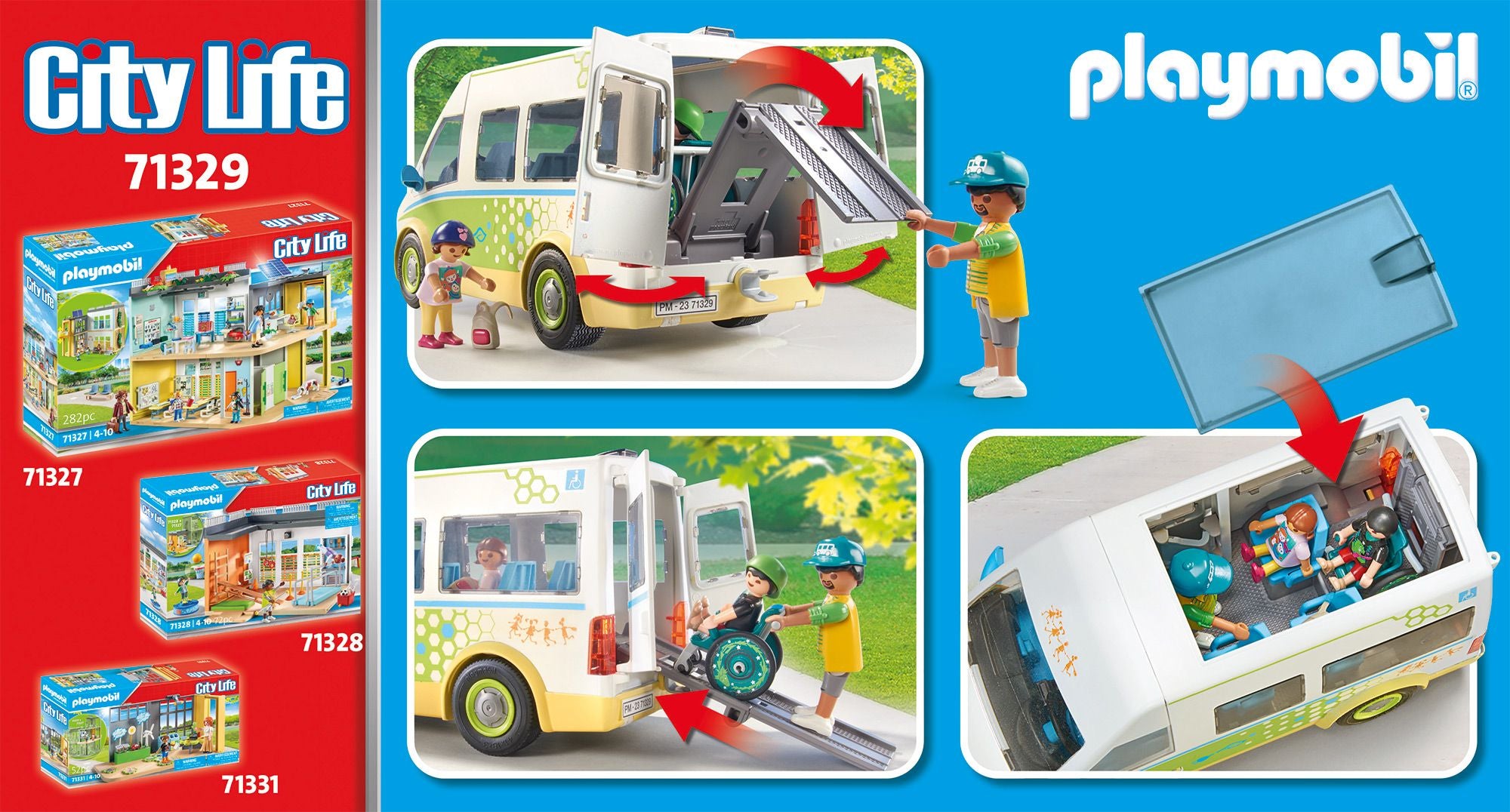 PLAYMOBIL Schulbus 71329 - Bild 4