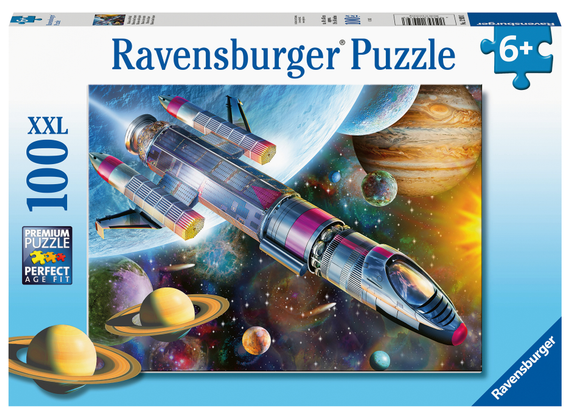 Puzzle 100 XXL Teile Mission im Weltall 12.939 - Bild 1