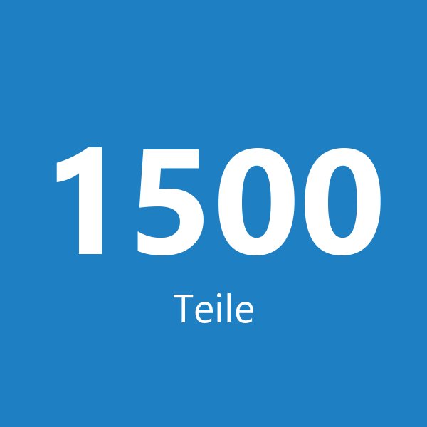 Ravensburger Puzzle mit 1500 Teilen