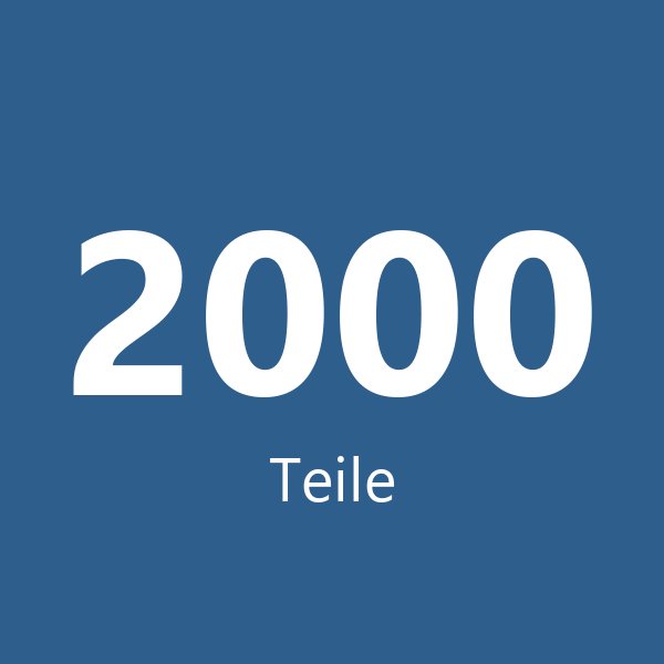 Ravensburger Puzzle mit 2000 Teilen