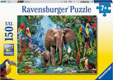 Puzzle 150 XXL Teile Dschungelelefanten 12.901