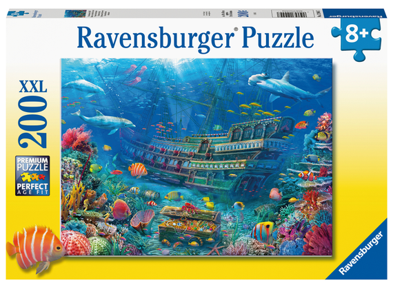Puzzle 200 XXL Versunkenes Schiff 12.944 - Bild 1
