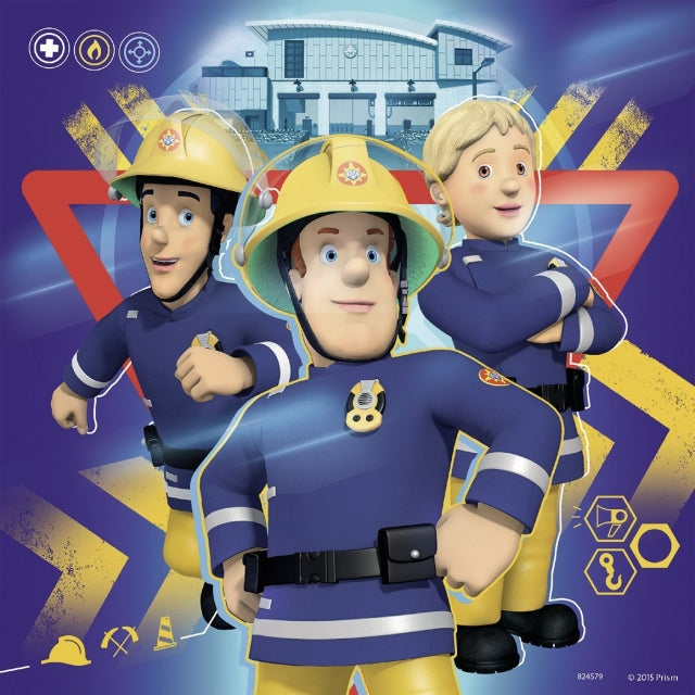 Ravensburger Puzzle Feuerwehrmann Sam 3x49 Teile - Bild 4