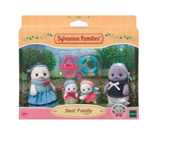 Sylvanian Robben Familie - Bild 1