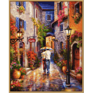 Schipper Romantische Gasse 40x50 - Bild 1