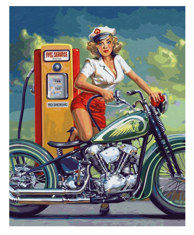Schipper Route 66 40x50cm - Bild 2
