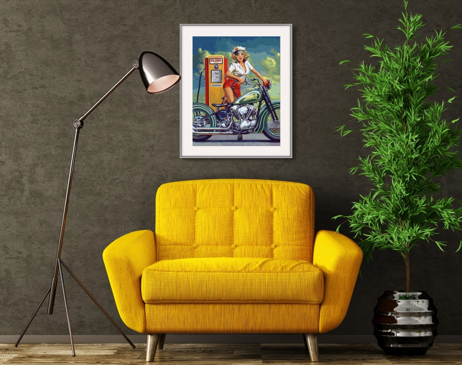 Schipper Route 66 40x50cm - Bild 3