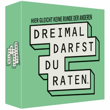 Dreimal darfst du raten