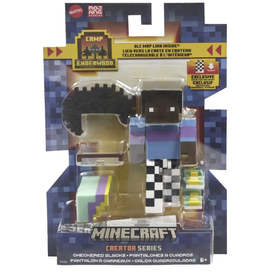 Minecraft Creature Series karrierte Hose - Bild 1