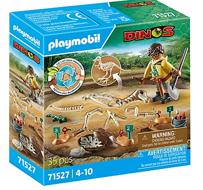 PLAYMOBIL Ausgrabungsstätte mit Dino-Skelett 71527 - Bild 1
