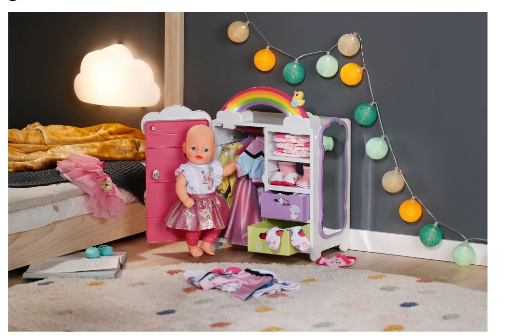 BABY born Regenbogen Schrank - Bild 8