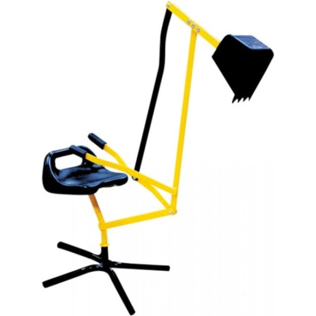 Schaufelbagger Metall gelb/schwarz - Bild 1