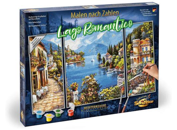 Schipper Lago RomanticoTriptychon 50x80cm - Bild 1