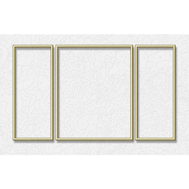 Schipper Alurahmen Triptychon goldfarbig 50x80cm - Bild 1