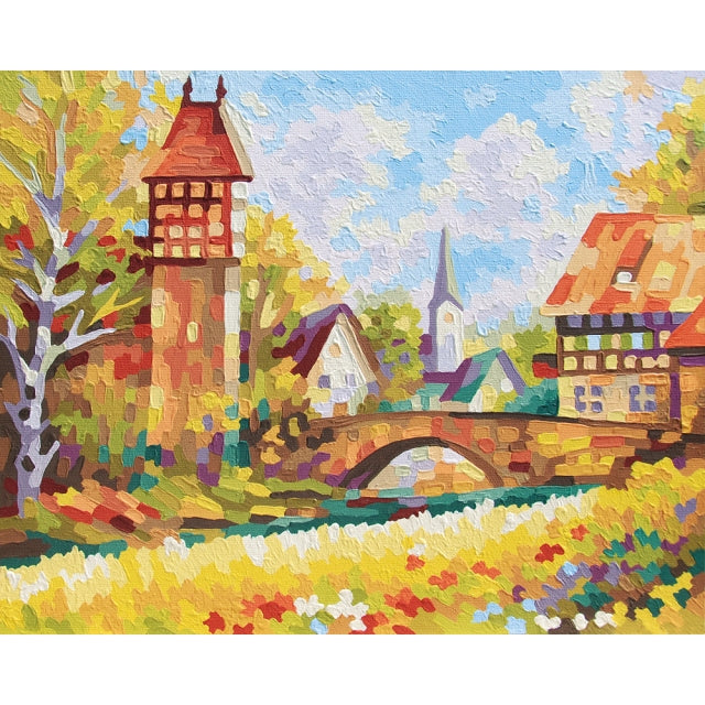 Schipper Dörfliche Idylle 40x50cm - Bild 2