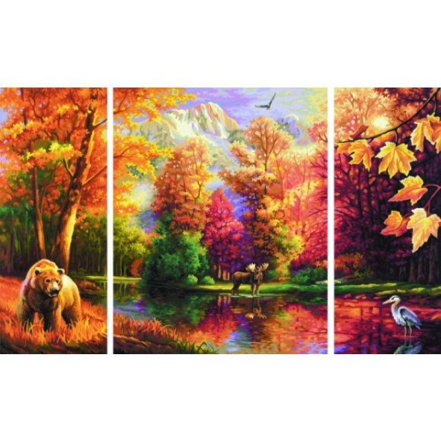 Schipper Indian Summer Triptychon - Bild 1