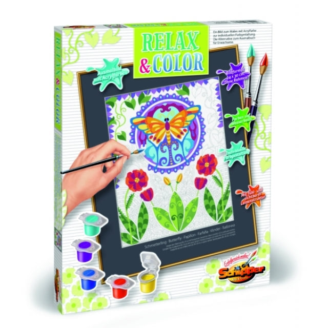 Schipper Relax & Color - Schmetterling 24x30cm - Bild 2