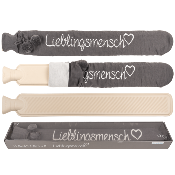 Schlauch - Wärmeflasche Lieblingsmensch - Bild 6