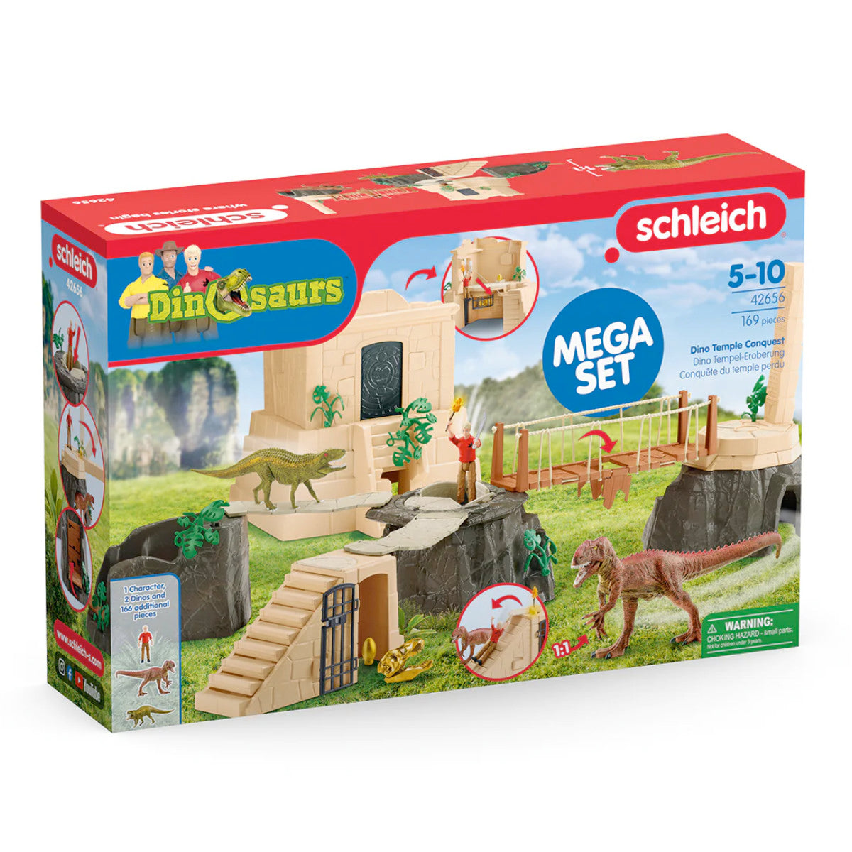 Schleich Dinosaurs Dino Tempel-Eroberung Mega-Set 42656 - Bild 1