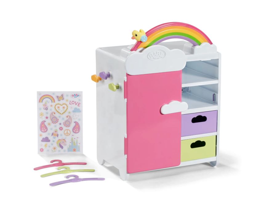 BABY born Regenbogen Schrank - Bild 2