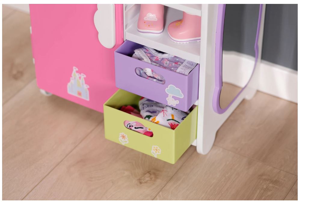 BABY born Regenbogen Schrank - Bild 7